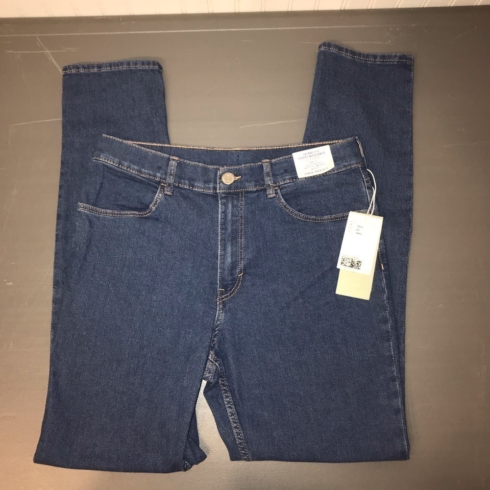 NWT H&M skinny fit adjustable waist denim jeans size kids 20